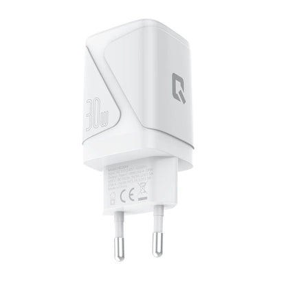 TUNIQ PD 30W GaN Adapter - Dual Port - White