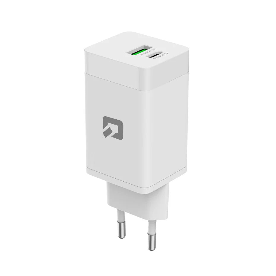 TUNIQ PD 45W GaN Adapter - TUNIQ 3.0A Fast Charger - White