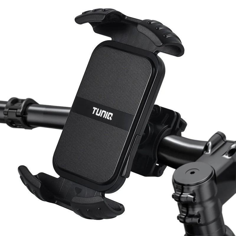 TUNIQ Älypuhelinpidike polkupyörään - maasto - Musta