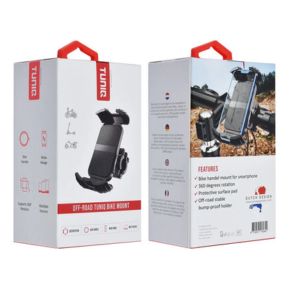 TUNIQ Smartphone holder bike - off-road - Black