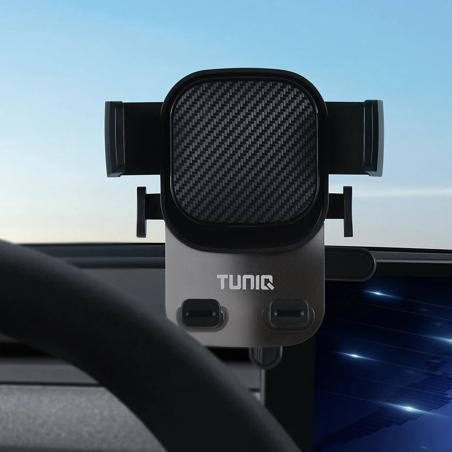 TUNIQ Smartphone holder car - screen corners - Black