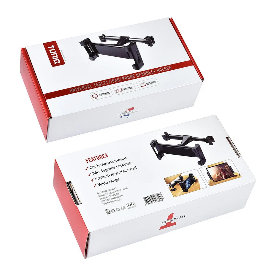 TUNIQ Universal Tablet/Phone Headrest Holder