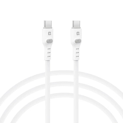 TUNIQ USB-C to USB-C Cable 100cm - Fast charging cable - White