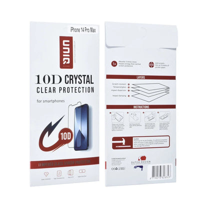UNIQ Accessory iPhone 14 Pro Max 10D Full Coverage Tempered Glass