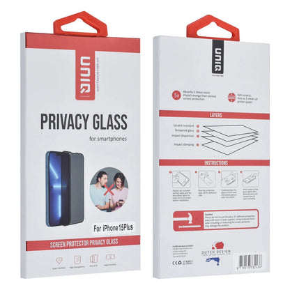 UNIQ Accessory iPhone 15 Plus Screen Protector - Privacy Glass
