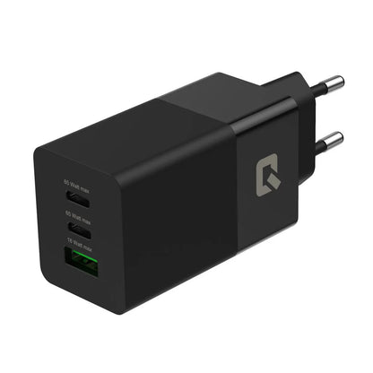PD 65W GaN Adapter - UNIQ Accessory 3.0A Fast Charger - Black