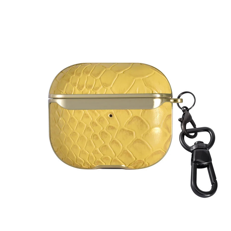 UNIQ Accessory AirPods 3 Case - Snake Leather - Yellow