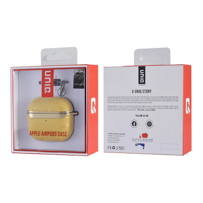 UNIQ Accessory AirPods 3 Case - Snake Leather - Yellow