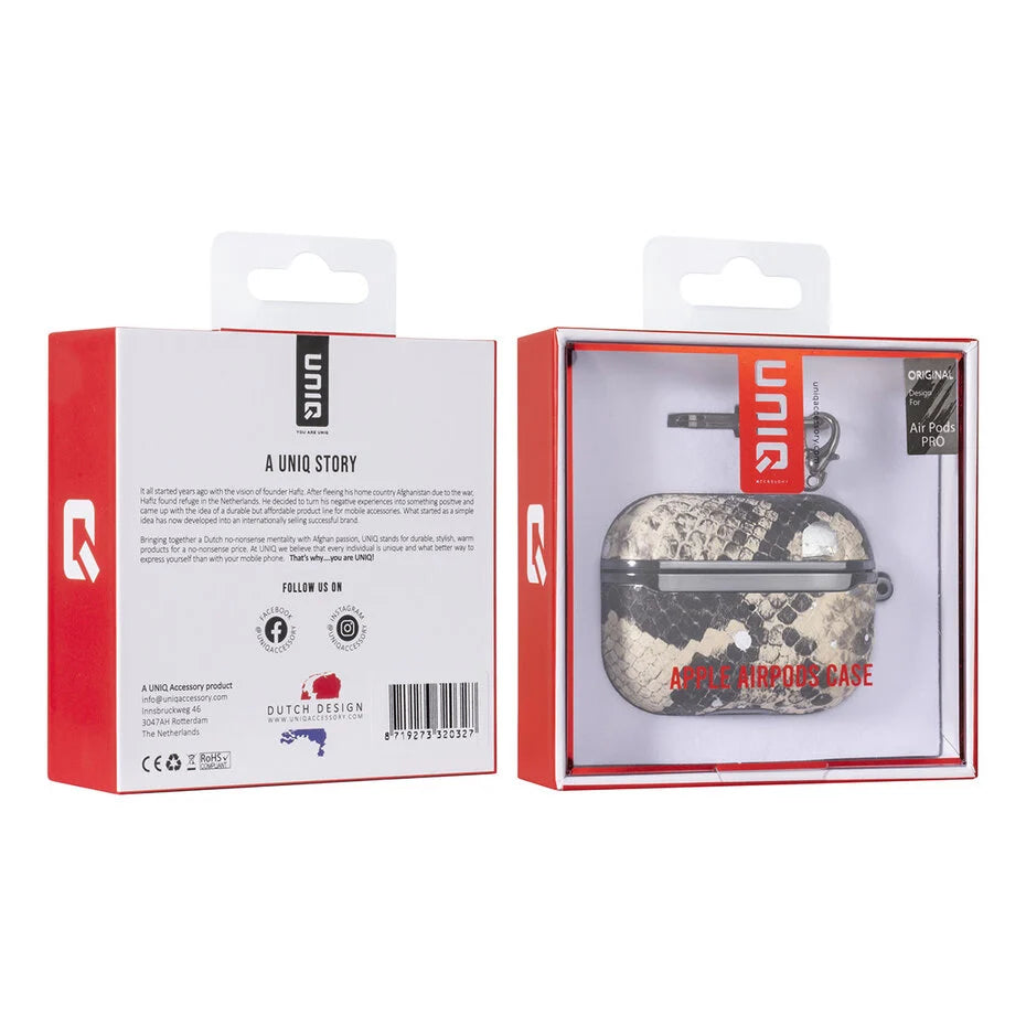 UNIQ Accessory Airpods Pro & Pro 2 Case - Nightsky Snake