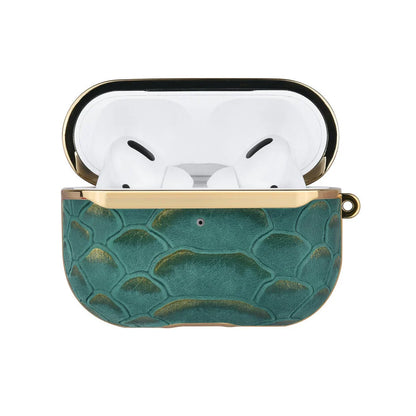 UNIQ Accessory Airpods Pro & Pro 2 Case - Snake Leather Green