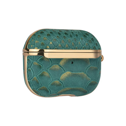 UNIQ Accessory Airpods Pro & Pro 2 Case - Snake Leather Green