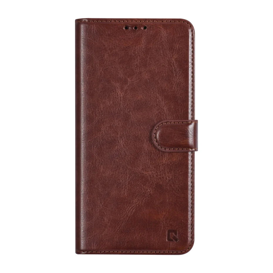 UNIQ Accessory Galaxy A04 Book type case - Card holder for 3 cards - Magnetic closure - Brown