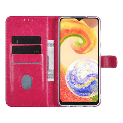 UNIQ Accessory Galaxy A04 Book type case - Card holder for 3 cards - Magnetic closure - Hot Pink