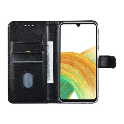 UNIQ Accessory Galaxy A24 Book type case - Card holder for 3 cards - Magnetic closure - Black