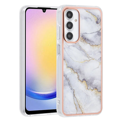 UNIQ Accessory Galaxy A25 Back cover case - Silicone - Marble White