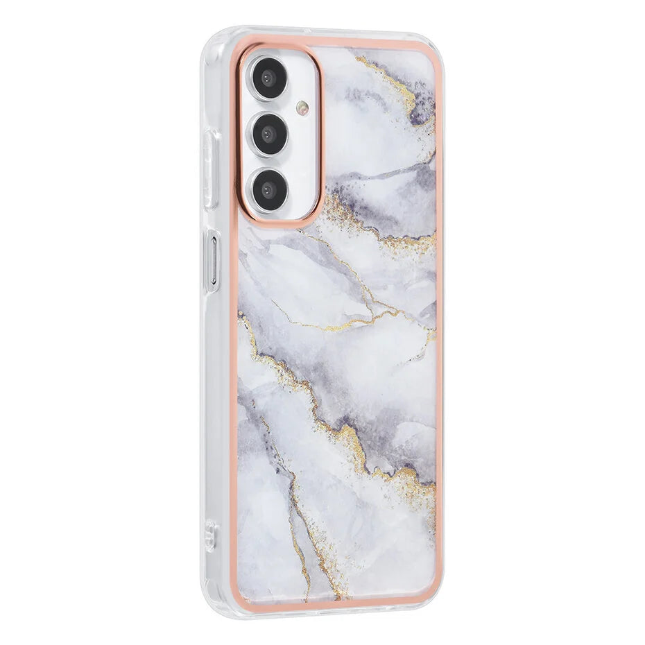 UNIQ Accessory Galaxy A25 Back cover case - Silicone - Marble White