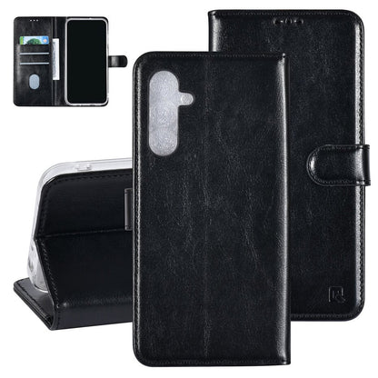 UNIQ Accessory Galaxy A25 Book type case - 3 pasjeshouder - Black