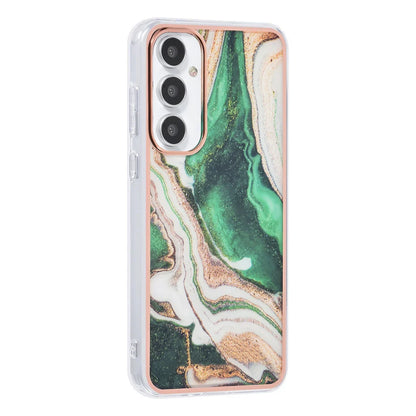 UNIQ Accessory Galaxy A35 Back cover case - Silicone - Marble Green