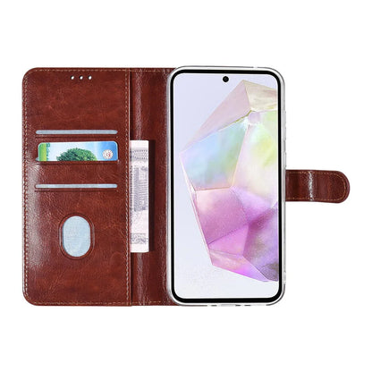 UNIQ Accessory Galaxy A35 Book type case - Pasjeshouder - Brown