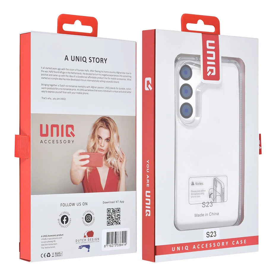 UNIQ Accessory Galaxy S23 Back cover case - - White
