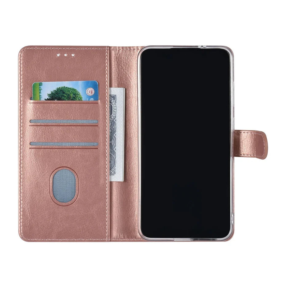 UNIQ Accessory Galaxy S23 FE Book Case hoesje Pasjeshouder - Rose Gold