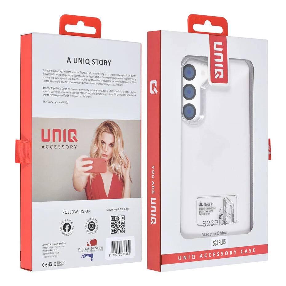UNIQ Accessory Galaxy S23 Plus takakuori -Valkoinen