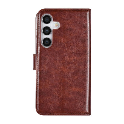 UNIQ Accessory Galaxy S24 Book type case - 3 pasjeshouder - Brown