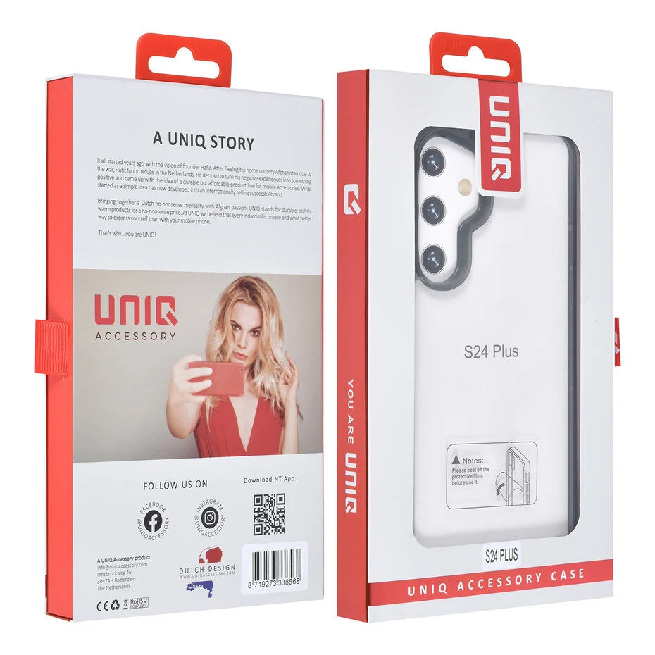 UNIQ Accessory Galaxy S24 Plus Back cover case - - Black