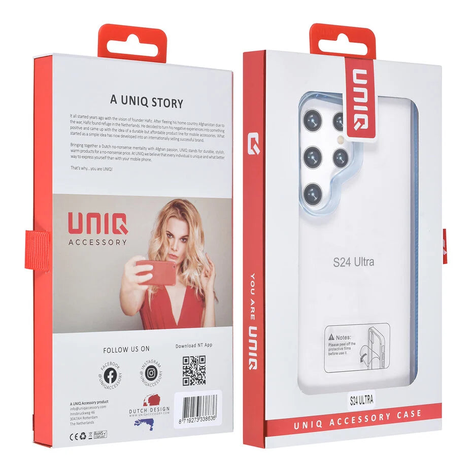 UNIQ Accessory Galaxy S24 Ultra Back cover case - - Blue