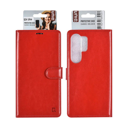 UNIQ Accessory Galaxy S24 Ultra Kirjatyyppinen suojakotelo