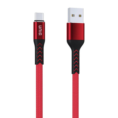 UNIQ Accessory USB Type-C Cable 200cm fast charger data transfer - Red