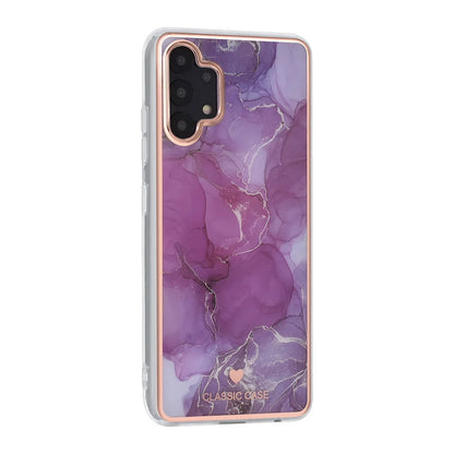 UNIQ Classic Case Samsung Galaxy A32 4G TPU Back Cover - Marble Purple
