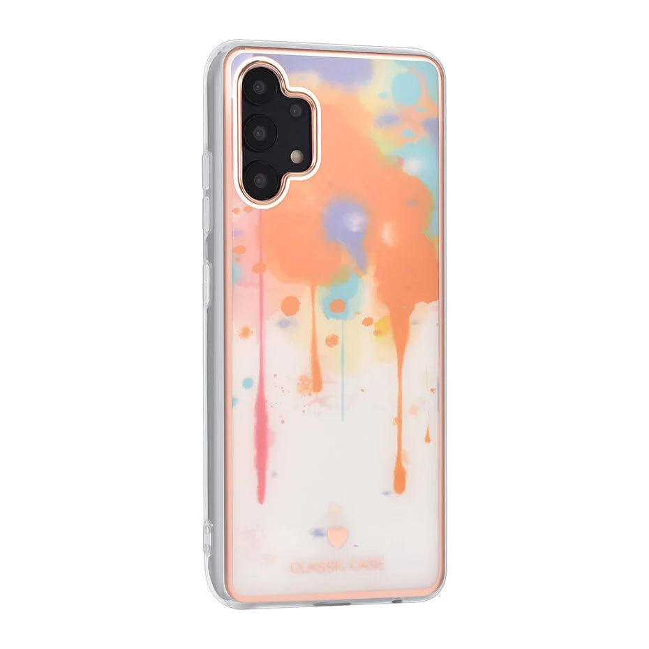 UNIQ Classic Case Samsung Galaxy A32 4G TPU Back Cover - Graffiti Orange