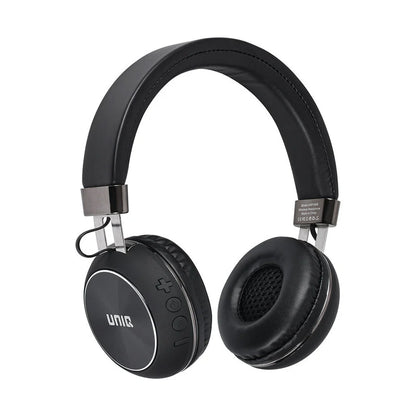 UNIQ Wireless Headphone Deep Bass - Round Shape - Black