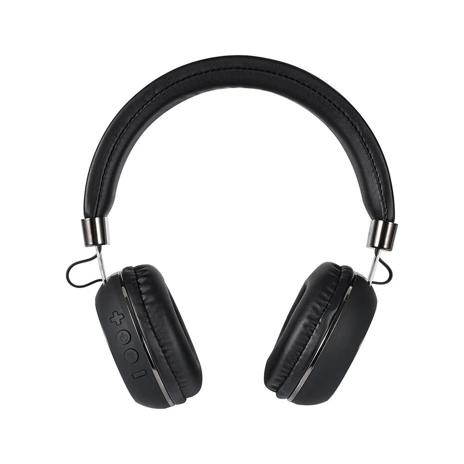 UNIQ Wireless Headphone Deep Bass - Round Shape - Black